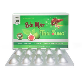 Thực phẩm bảo vệ sức khỏe Sỏi Mật Trái Sung (Hộp 30 viên)