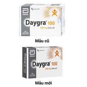 Thuốc Daygra 100 hỗ trợ điều trị rối loạn cương dương (Hộp 4 viên)