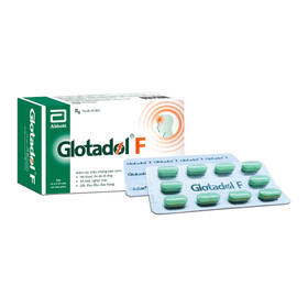 Thuốc Glotadol F hỗ trợ giảm nhanh các triệu chứng do cảm cúm, cảm lạnh (100 viên)Thuốc Glotadol F hỗ trợ giảm nhanh các triệu chứng do cảm cúm, cảm lạnh (100 viên)