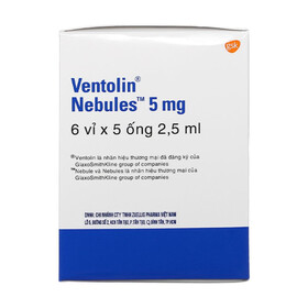 Thuốc Ventolin 5mg/2.5ml