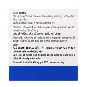 Thuốc Ventolin 5mg/2.5ml