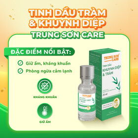Tinh Dầu Khuynh Diệp & Tràm Trung Sơn Care (20ml) phòng ngừa cảm lạnh