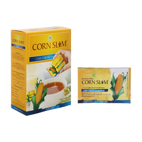 Đường bắp ăn kiêng Corn Slim hộp 125g (50 gói x 2.5g)