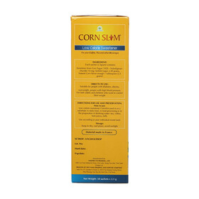 Đường bắp ăn kiêng Corn Slim hộp 125g (50 gói x 2.5g)