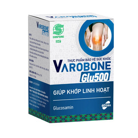 Varobone Glu500  bảo vệ và tái tạo sụn khớp (Hộp 60 viên)