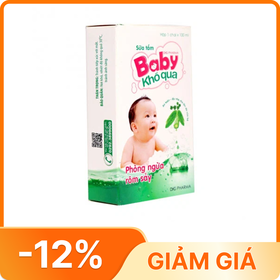 Sữa tắm phòng ngừa rôm sẩy cho bé Baby Khổ Qua (100ml)