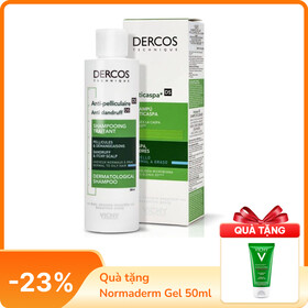Dầu Gội Vichy Dercos Anti-Dandruff giảm gàu cho da đầu dầu và ngứa (chai 200 ml)
