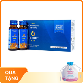Nước Đông Trùng Hạ Thảo Hector Sâm (10 chai x 50ml)