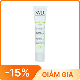 Kem SVR Sebiaclear Active hỗ trợ giảm mụn và loại bỏ dầu cho da (40ml)