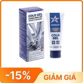 Gel làm lạnh Starbalm Cold Gel hỗ trợ điều trị nhanh chấn thương, đau lưng,viêm khớp (100ml)
