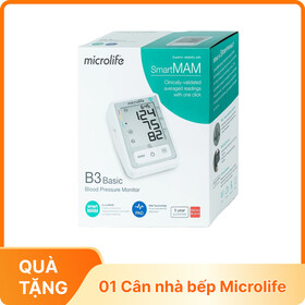 Máy đo huyết áp bắp tay Microlife B3 Afib