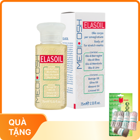 Dầu dưỡng Medicosh Elasoil giúp dưỡng ẩm, giảm rạn và đều màu da (chai 75ml)