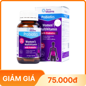 Thực phẩm bảo vệ sức khoẻ Women's Multivitamin With Probiotics Henry Blooms Hộp 30 viên
