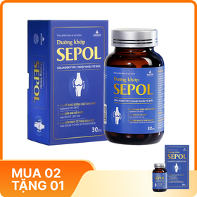 Thực phẩm bảo vệ sức khỏe dưỡng khớp Sepol (30 viên)