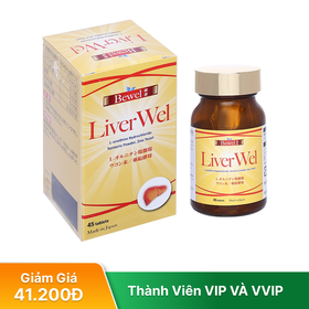 Thực phẩm bảo vệ sức khỏe Bewel Liverwel (45 viên)