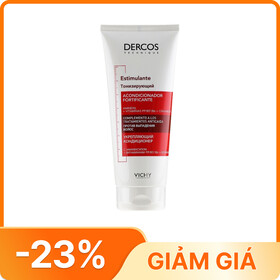Dầu xả Vichy Dercos Technique Energising Anti-Hair Loss Conditioner giúp tăng cường dưỡng tóc, ngăn ngừa và cải thiện tình trạng tóc gãy rụng của (Chai 200 ml)
