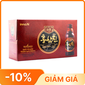 Thực phẩm bảo vệ sức khoẻ nước hồng sâm Hongsamjin Gold - Hộp 10 chai x 100ml