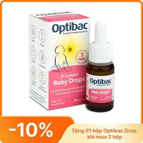 Thực phẩm bảo vệ sức khoẻ Optibac Baby Drops (Hộp 01 lọ 10ml)