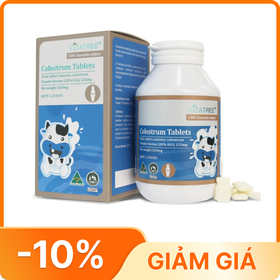 Thực phẩm bảo vệ sức khoẻ Colostrum Vitatree (Hộp 100 viên)