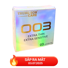 Bao Cao Su Extra Thin Trung Sơn Care (Hộp 03 cái)