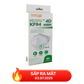 Khẩu Trang Y Tế KF94 Trung Sơn Care (Hộp 10 cái)