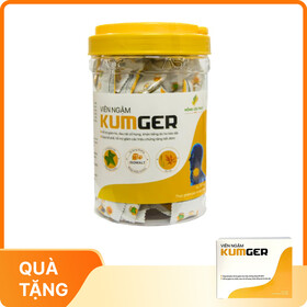TPBVSK Viên Ngậm Kumger bổ phế, hỗ trợ giảm ho, đau rát họng (Hũ 200v)