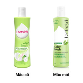 Dung dịch vệ sinh phụ nữ Lactacyd Odor Fresh Sanofi hỗ trợ bảo vệ và ngăn mùi khó chịu