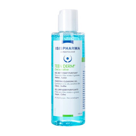 Gel rửa mặt Isis Pharma Teen Derm Gel Sensitive giảm nhờn ngừa mụn (100ml)
