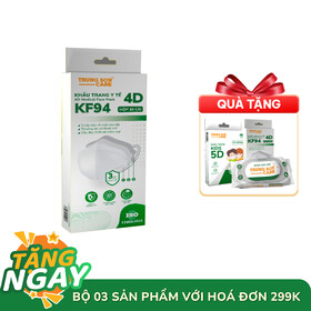 Khẩu Trang Y Tế KF94 Trung Sơn Care (Hộp 10 cái)