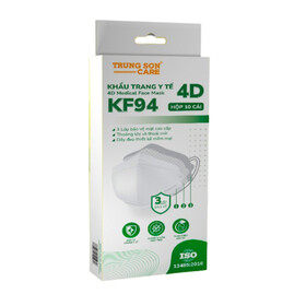 Khẩu Trang Y Tế KF94 Trung Sơn Care (Hộp 10 cái)