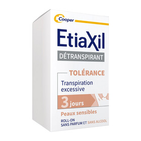 Lăn khử mùi và chống mùi chuyên sâu dành cho da siêu nhạy cảm (nâu) - Etiaxil Détranspirant Tolérance Transpiration Excessive Peaux Sensibles Roll-On