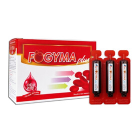 Siro Fogyma Plus điều trị thiếu máu do thiếu sắt (4 vỉ x 5 ống)