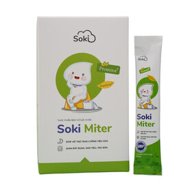Soki Miter hỗ trợ tiêu hoá (Hộp 20 gói x 6g)