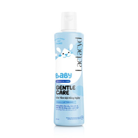 Sữa tắm gội Body And Hair Wash Gentle Care Lactacyd BB tăng cường bảo vệ làn da mỏng manh của bé