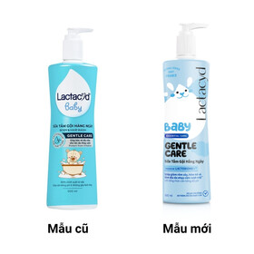 Sữa tắm gội trẻ em Lactacyd Baby Gentle Care ngăn ngừa rôm sảy (500ml)