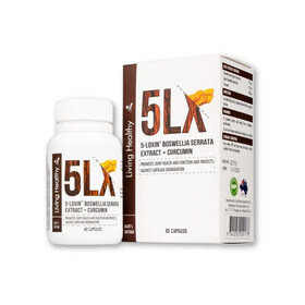 5-Loxin Boswellia hỗ trợ giảm viêm khớp và thoái hoá khớp (Hộp 60 viên)