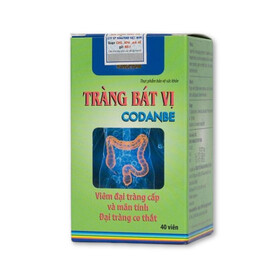 Tràng Bát Vị Kingphar hỗ trợ điều trị viêm đại tràng, rối loạn tiêu hoá (Hộp 40 viên)