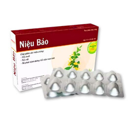 Niệu Bảo hỗ trợ lợi tiểu, giảm tiểu buốt, tiểu rắt (Hộp 20 viên)