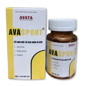 Avasport hỗ trợ phục hồi cơ (Chai 60 viên)