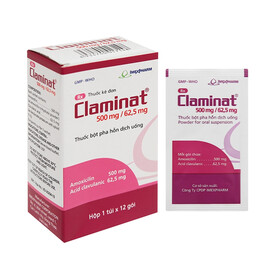 Thuốc Claminat 500mg/62,5mg