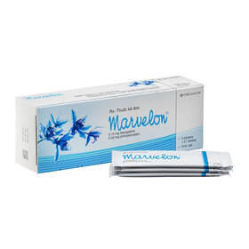 Thuốc tránh thai hằng ngày Marvelon (01 vỉ x 21 viên)