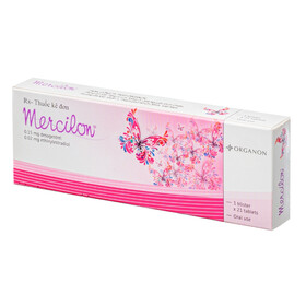 Thuốc tránh thai hàng ngày Mercilon (1 vỉ x 21 viên)
