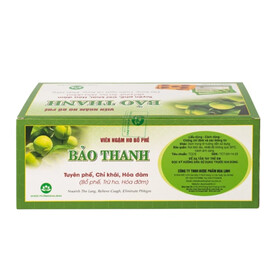 Viên ngậm Bảo Thanh bổ phế, trừ ho, hoá đờm (20 vỉ x 5 viên)