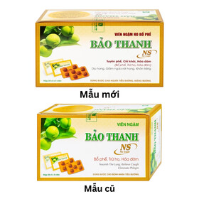 Viên ngậm Bảo Thanh không đường Hoa Linh bổ phế, trừ ho, hóa đờm (20 vỉ x 5 viên)