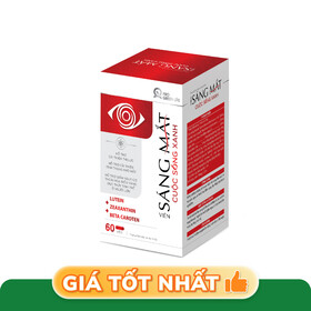 Thực phẩm bảo vệ sức khoẻ Viên Sáng Mắt Cuộc Sống Xanh (Hộp 60 viên)