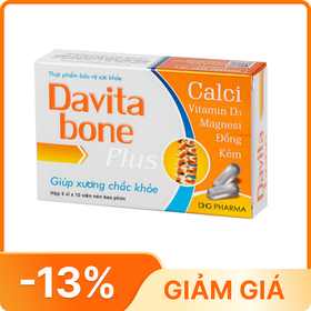 Thực phẩm bảo vệ sức khỏe Davita Bone Plus (30 viên)