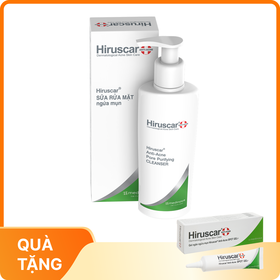 Sữa rửa mặt ngừa mụn Hiruscar Anti-Acne Dermatological Acne Skin Care Medinova (100ml)