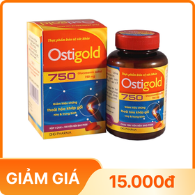Viên uống Ostigold 750 DHG – Hỗ trợ xương khớp, bổ sung dịch khớp (60 viên)