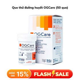 Que thử đường huyết OGCare (50 que)