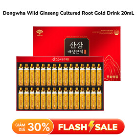 Dongwha Wild Ginseng Cultured Root Gold Drink 20mL
